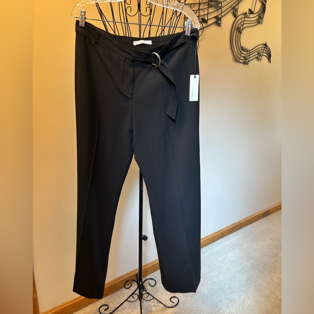 NWT HAVEPLUS Elegant Black Women's Pants